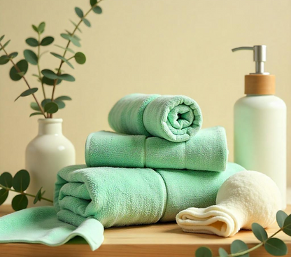 Sage Calm Cotton Hand Towels – 2 Pc