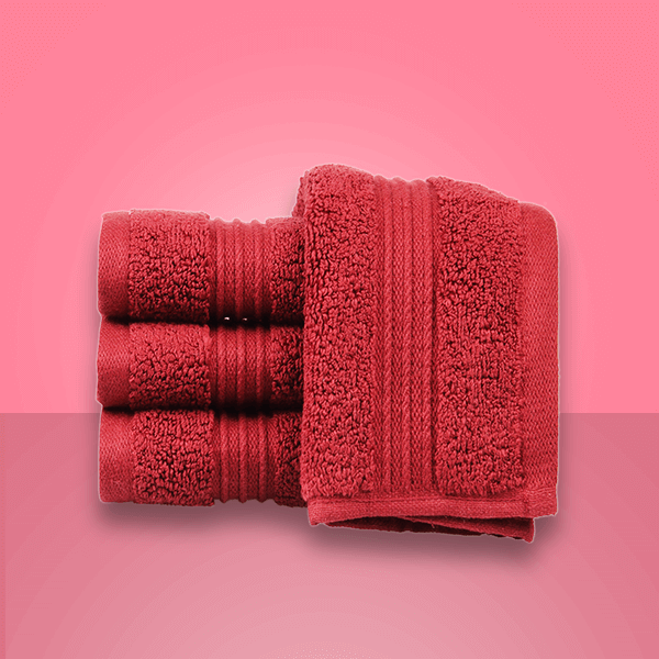 Palazzo Verona Wash Towel (Sirin Red)