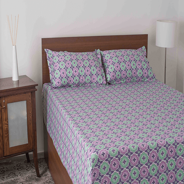 Shiro Osaka Bed Linen (Purple)