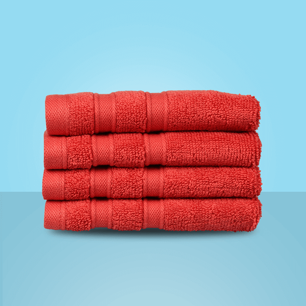 Shiro Osaka Wash Towel (Coral)