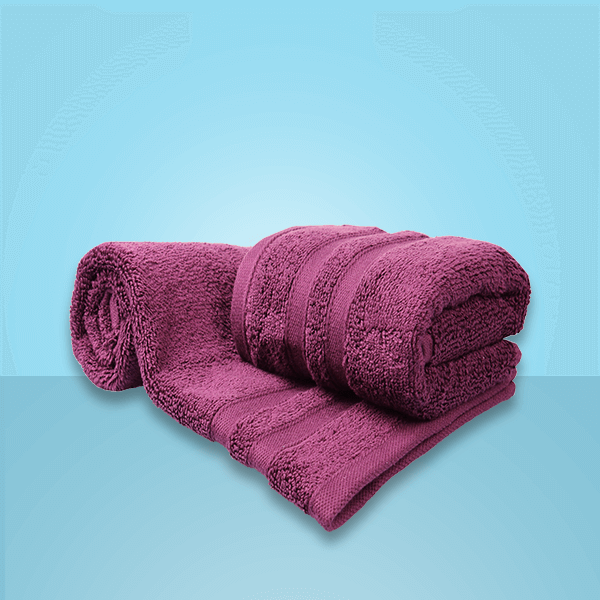 Shiro Osaka Hand Towel (Plum Purple)