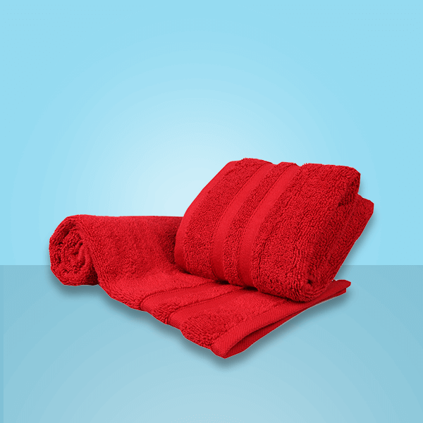 Shiro Osaka Hand Towel (Persian Red)